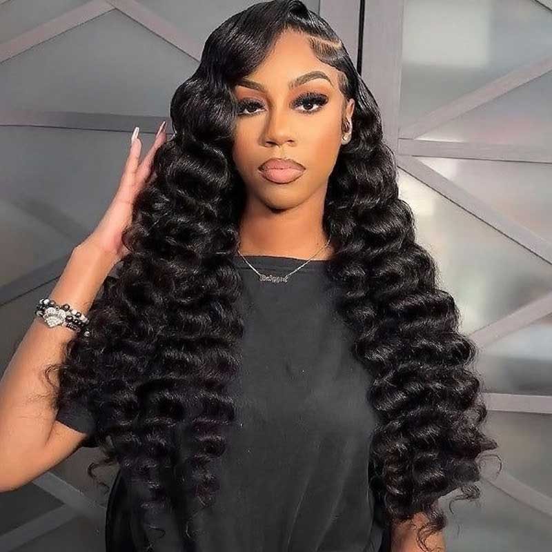 Loose Wave Drawstring Wig